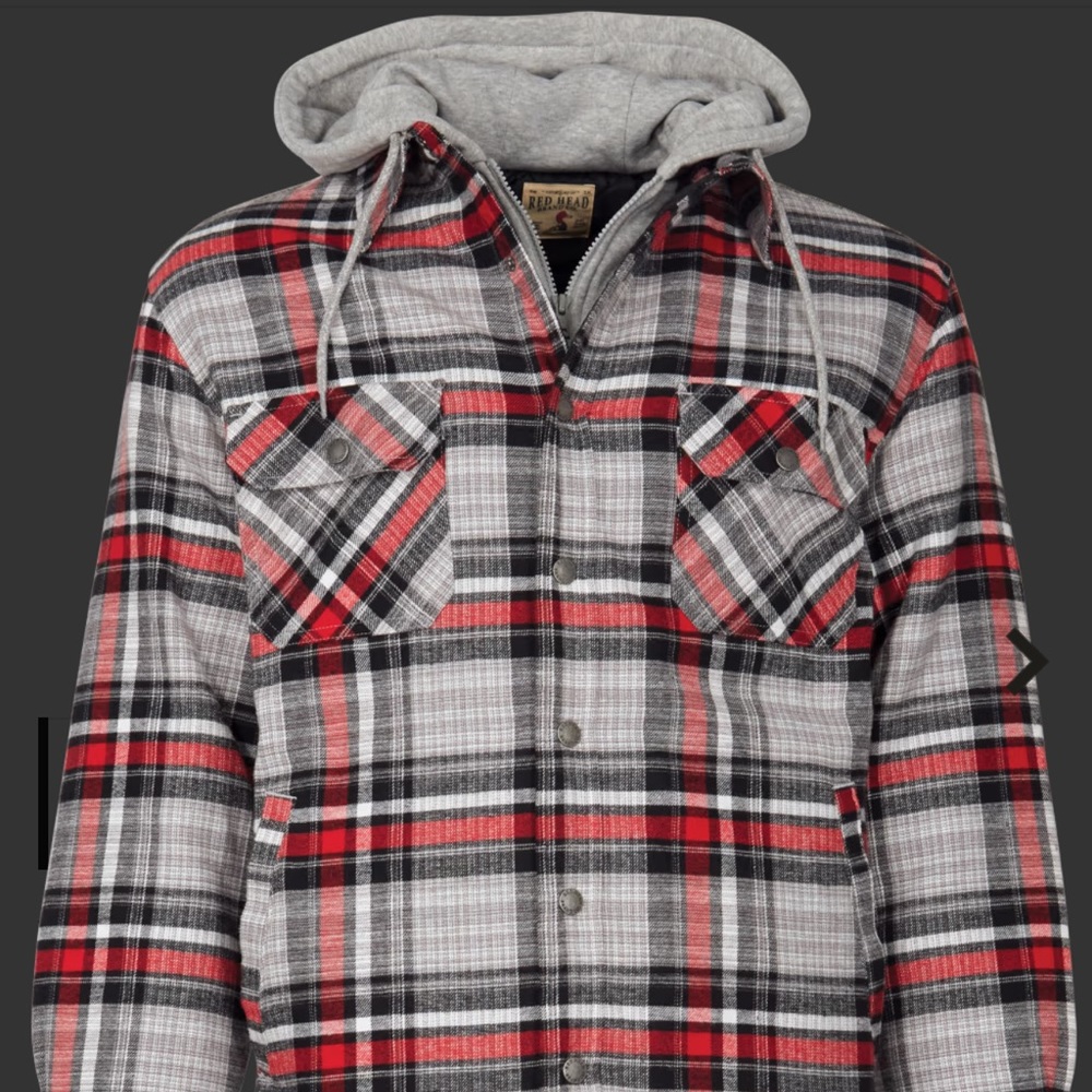 RedHead® Bull Creek Long-Sleeve Shirt Jacket. Size M